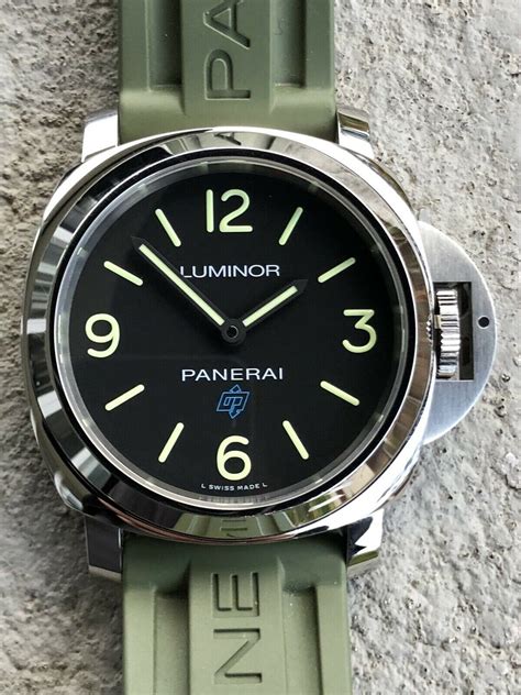 panerai base logo review|Panerai luminor base movements.